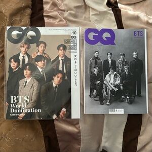 BTS GQ Magazines